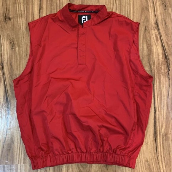 footjoy mens golf vest